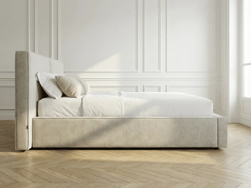 Lit coffre VICTORIA – Tête de lit XL