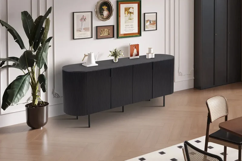 Buffet LYANE 4 Portes - 200 cm