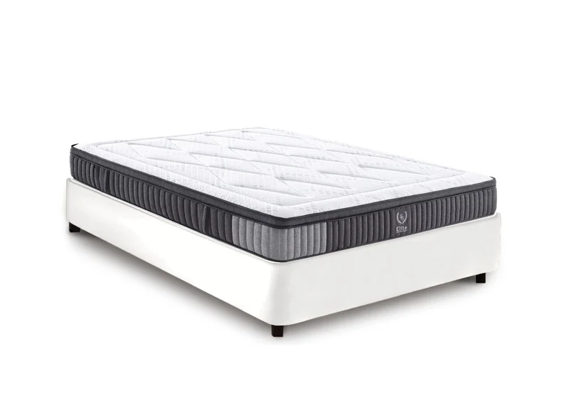 Matelas hybride ressorts ensachés 160 x 200 cm épaisseur 30 cm ASTRO