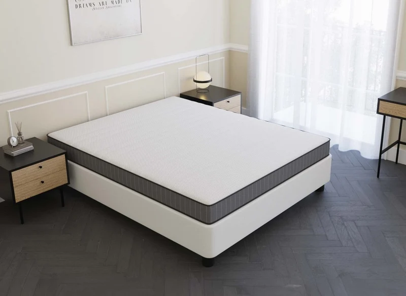 Matelas mousse ferme 160 x 200 cm épaisseur 15 cm WOLK