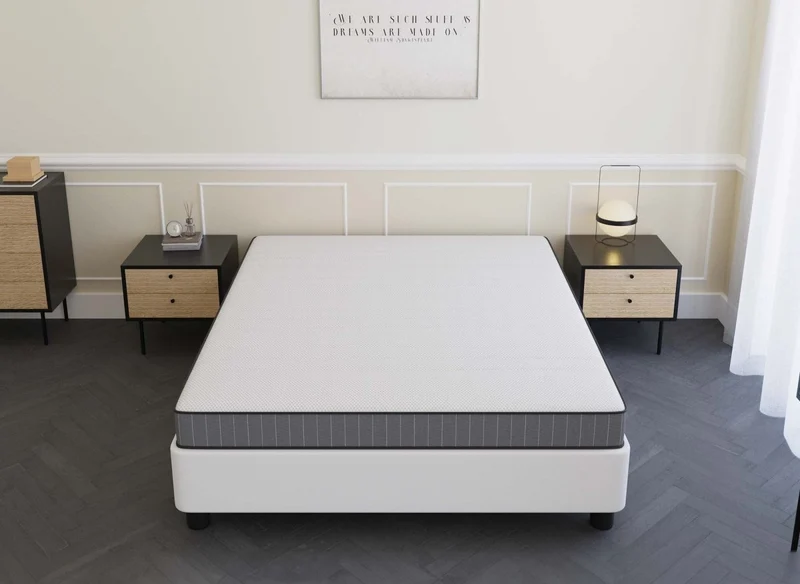 Matelas mousse ferme 160 x 200 cm épaisseur 15 cm WOLK