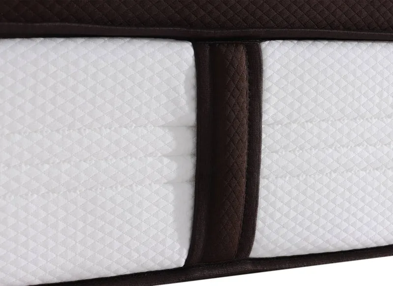 Matelas hybride mousse et ressorts ensachés 180 x 200 cm épaisseur 30 cm MANOA