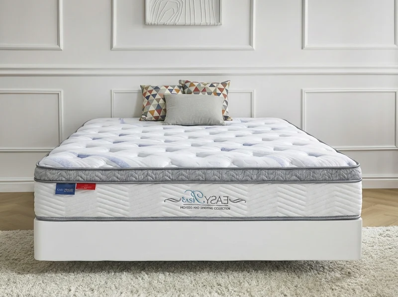 Matelas APOGÉE – 28 cm – Ressorts ensachés & mémoire de forme – Confort enveloppant premium