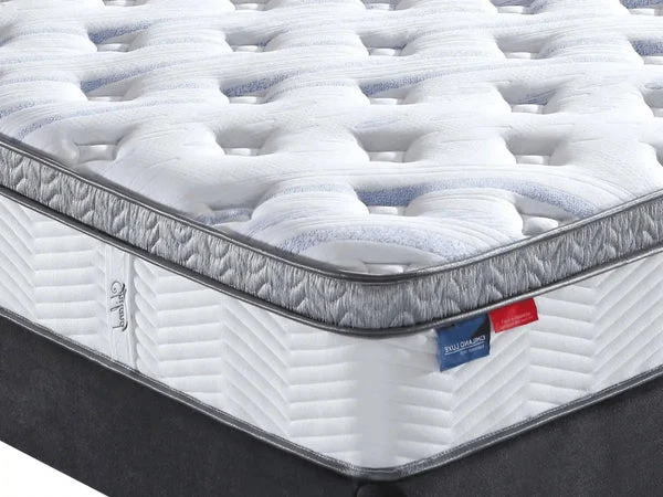 Matelas APOGÉE – 28 cm – Ressorts ensachés & mémoire de forme – Confort enveloppant premium