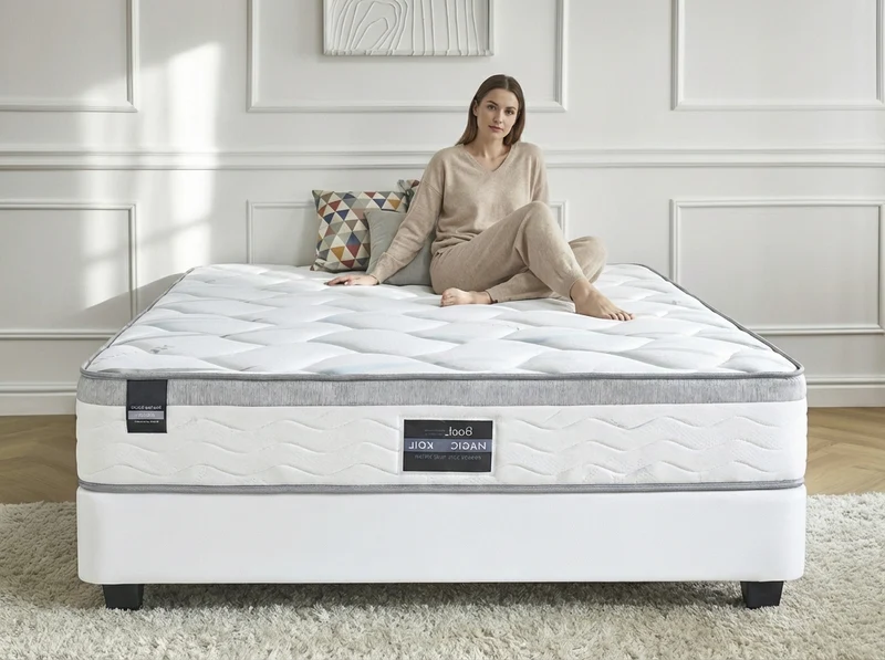 Matelas ASCENT – 25 cm – Ressorts ensachés & mousse – Confort équilibré quotidien