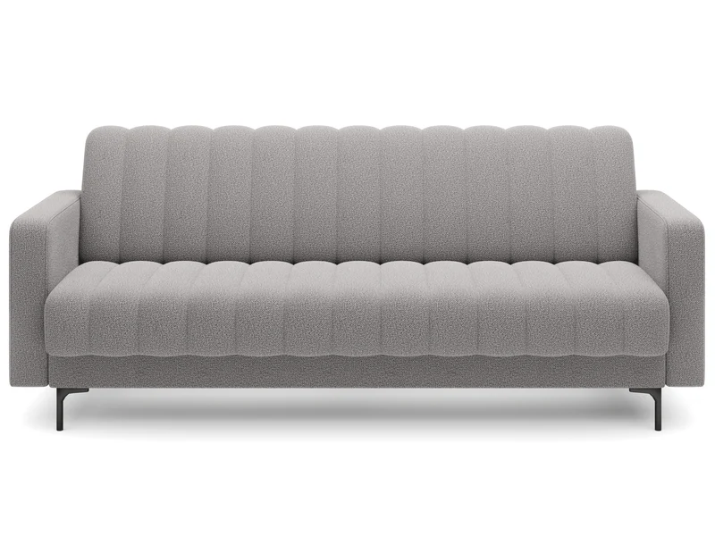 Canapé-lit FUJI – Convertible avec coffre de rangement, assise capitonnée et mécanisme Click-Clack