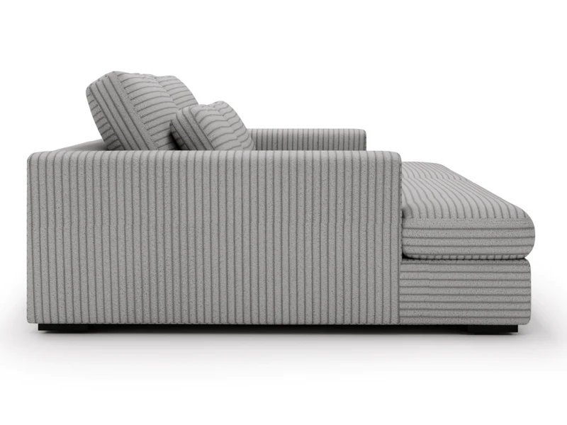 Canapé Elena – Grand Canapé assise profond en Velours Côtelé | Confort XXL & Design Moderne