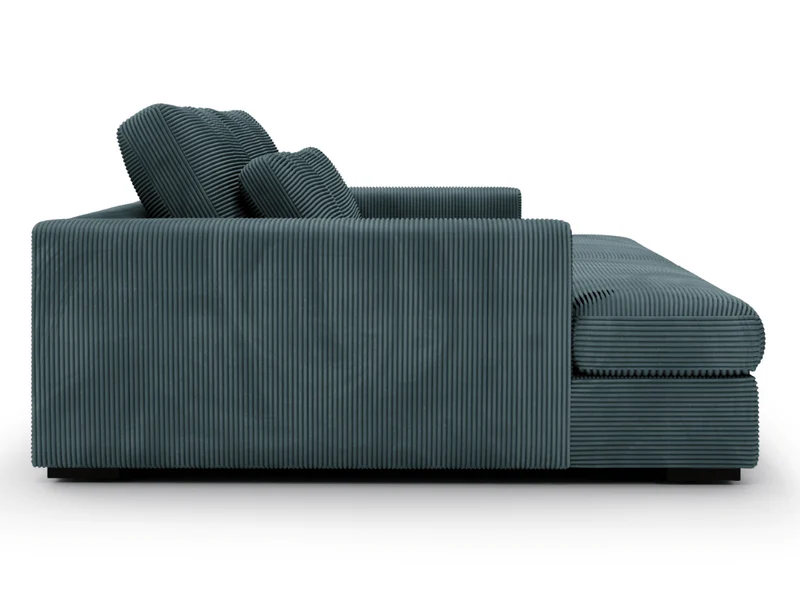 Canapé Elena – Grand Canapé assise profond en Velours Côtelé | Confort XXL & Design Moderne