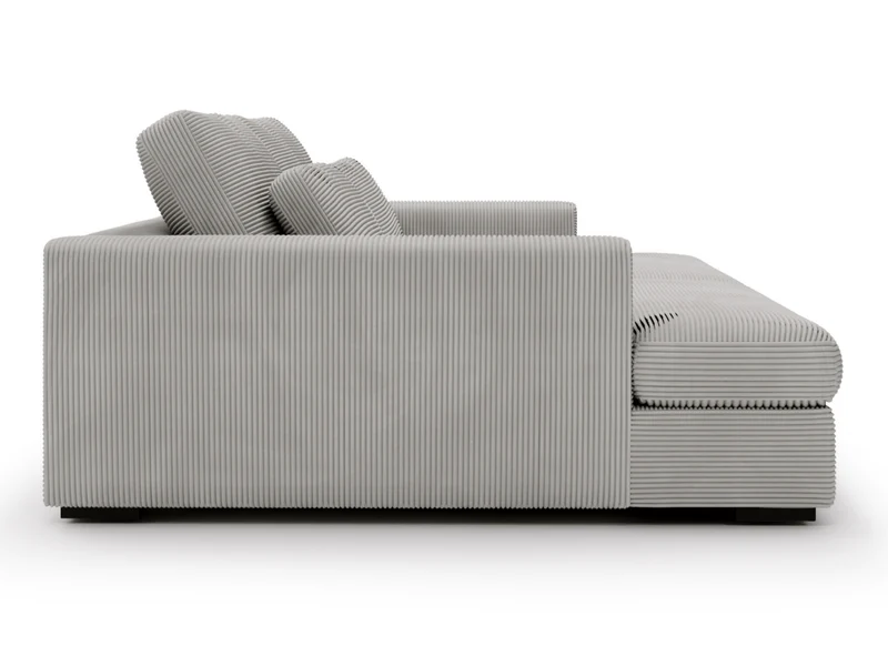 Canapé Elena – Grand Canapé assise profond en Velours Côtelé | Confort XXL & Design Moderne