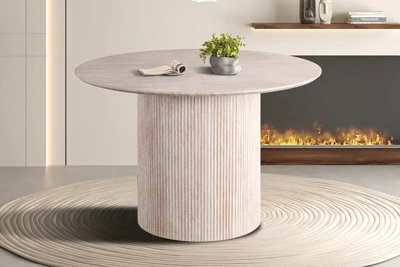 Table à Manger Ronde LYANE - 120 cm