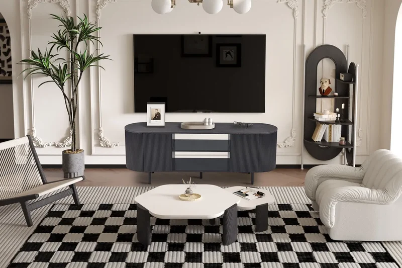 Meuble TV LYANE - 160 cm