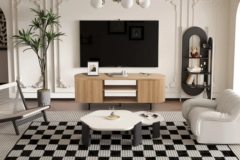 Meuble TV LYANE - 160 cm