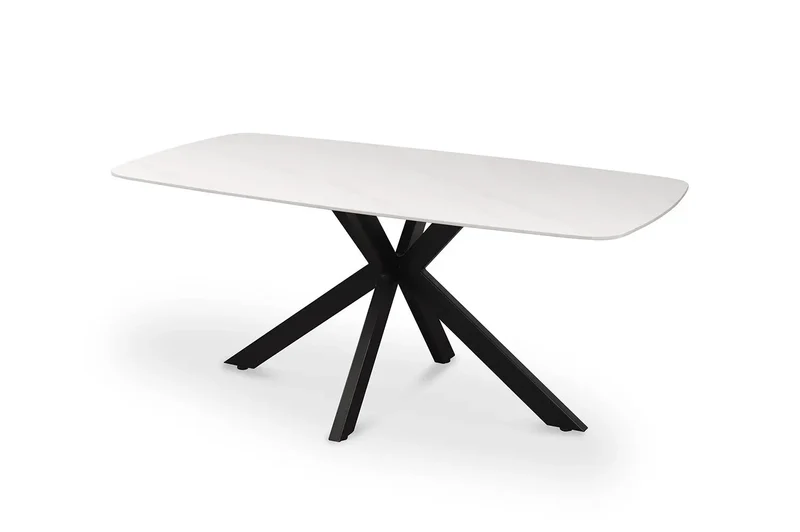Table à manger Ovale en Pierre APOLLINA - 180 x 90 cm