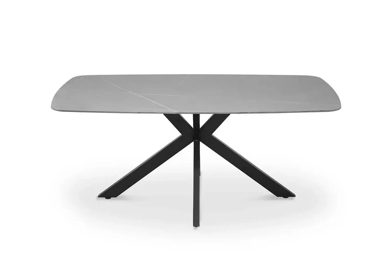 Table à manger Ovale en Pierre APOLLINA - 180 x 90 cm
