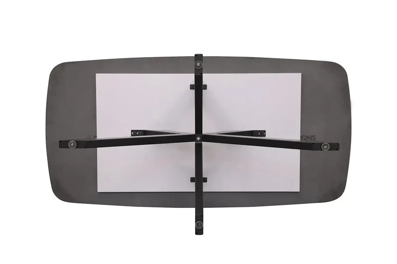 Table à manger Ovale en Pierre APOLLINA - 180 x 90 cm