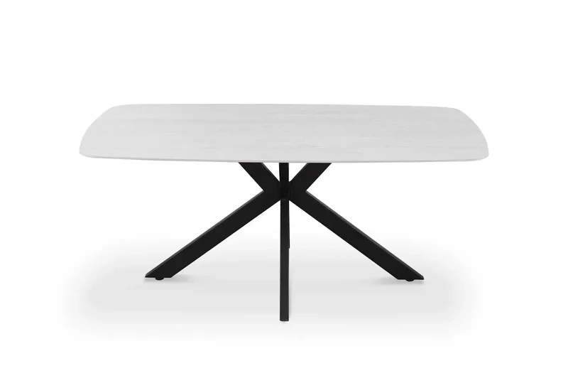 Table à manger Ovale en Pierre APOLLINA - 180 x 90 cm