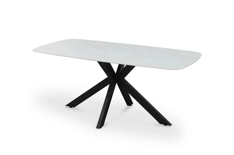 Table à manger Ovale en Pierre APOLLINA - 180 x 90 cm