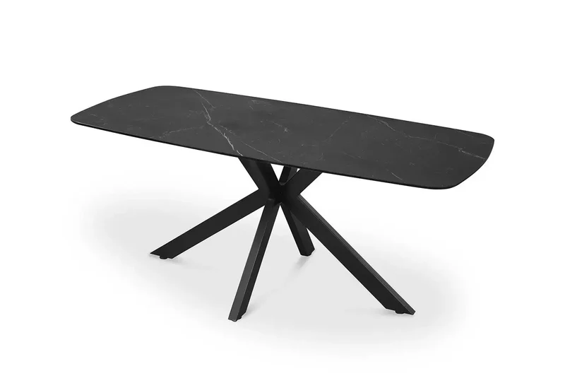 Table à manger Ovale en Pierre APOLLINA - 180 x 90 cm