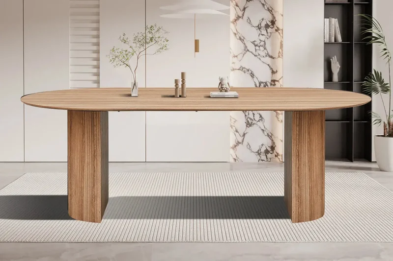 Table à Manger Ovale LYANE - 220 cm