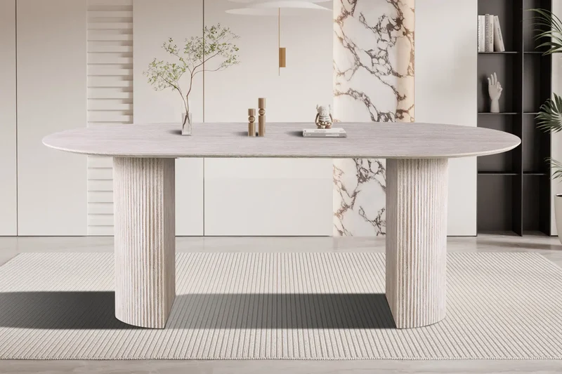 Table à Manger Ovale LYANE - 200 cm