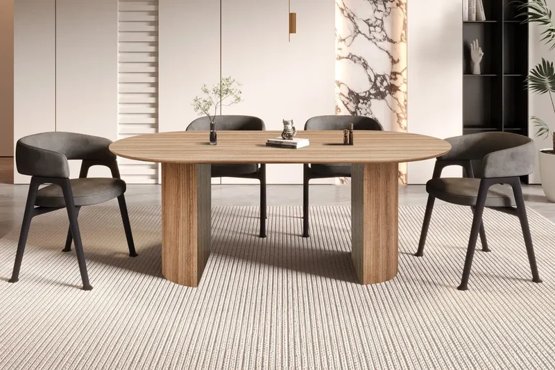 Table à Manger Ovale LYANE - 200 cm