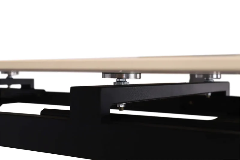 Table Extensible Rectangulaire Plateau en Pierre HIRA - 160 à 240 cm