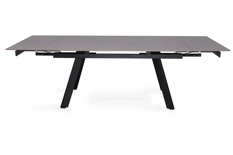 Table Extensible Rectangulaire Plateau en Pierre HIRA - 160 à 240 cm