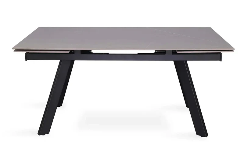 Table Extensible Rectangulaire Plateau en Pierre HIRA - 160 à 240 cm