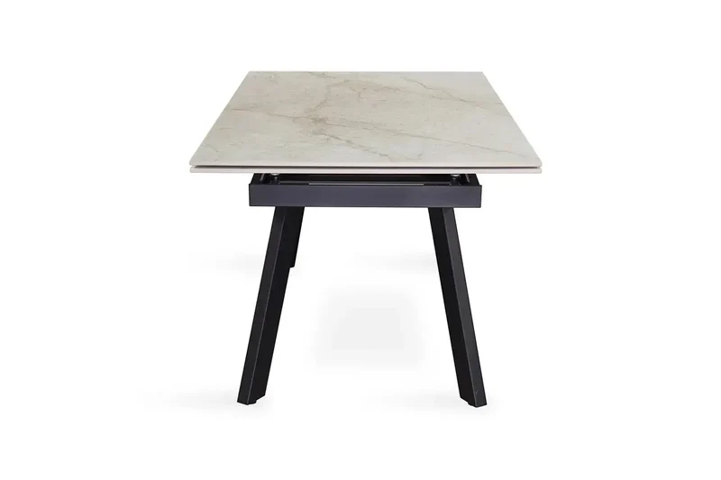 Table Extensible Rectangulaire Plateau en Pierre HIRA - 160 à 240 cm