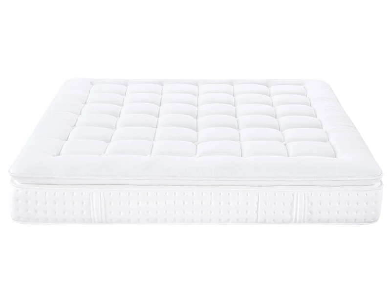 Matelas hybride mousse mémoire en gel et ressorts ensachés 160 x 200 cm épaisseur 31 cm SERENA