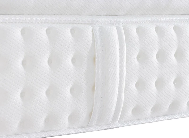 Matelas hybride mousse mémoire en gel et ressorts ensachés 160 x 200 cm épaisseur 31 cm SERENA
