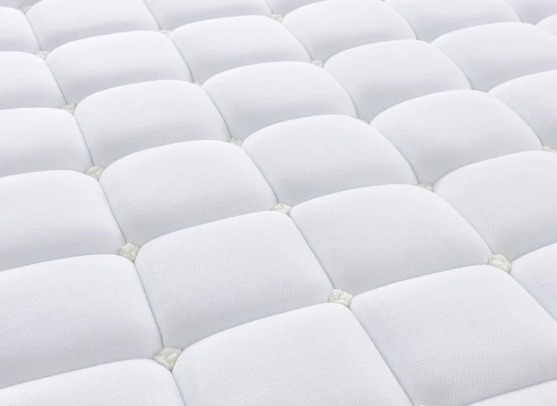 Matelas hybride mousse mémoire en gel et ressorts ensachés 160 x 200 cm épaisseur 31 cm SERENA