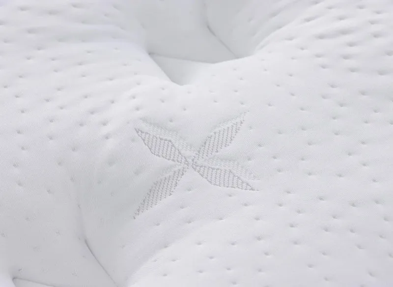Matelas hybride ressorts ensachés 160 x 200 cm épaisseur 30 cm RAFAEL