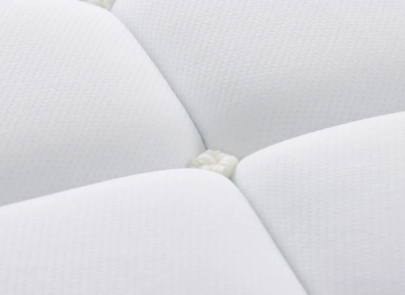 Matelas hybride mousse mémoire en gel et ressorts ensachés 140 x 190 cm épaisseur 31 cm SERENA