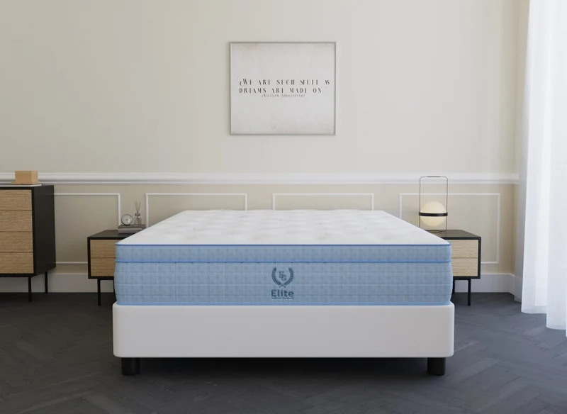 Matelas hybride ressorts ensachés 180 x 200 cm épaisseur 30 cm RAFAEL