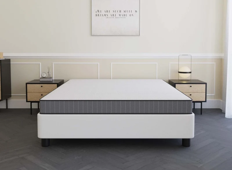 Matelas mousse ferme 140 x 190 cm épaisseur 15 cm WOLK