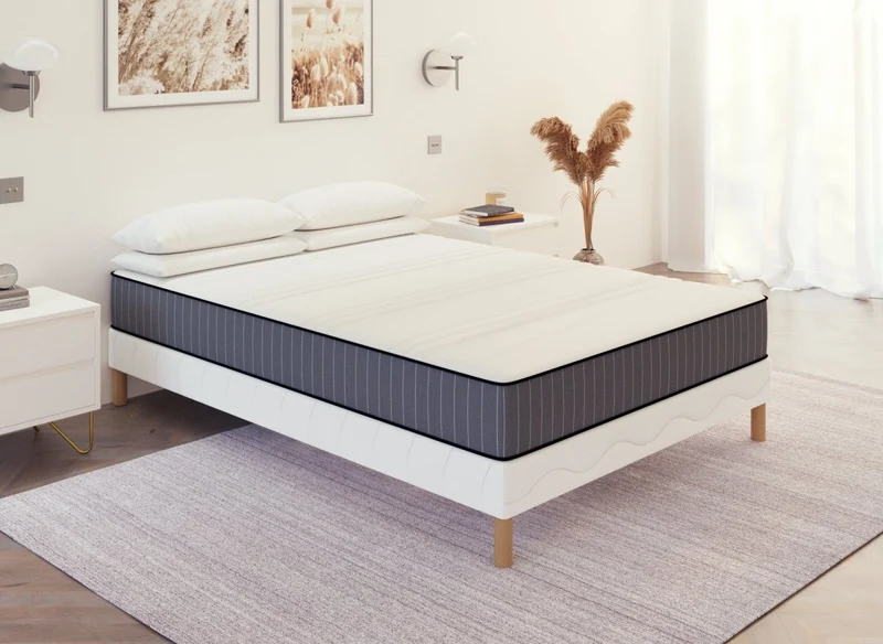 Matelas mousse ferme 160 x 200 cm épaisseur 20 cm AWAN