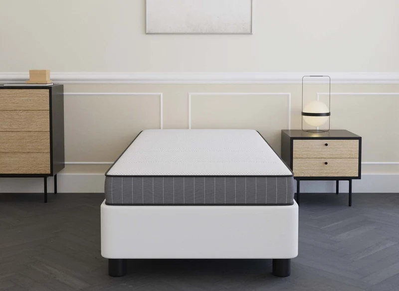 Matelas mousse ferme 90 x 190 cm épaisseur 15 cm WOLK
