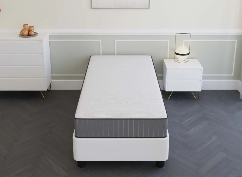 Matelas mousse ferme 90 x 190 cm épaisseur 20 cm AWAN