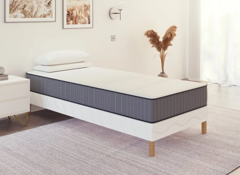 Matelas mousse ferme 90 x 190 cm épaisseur 20 cm AWAN