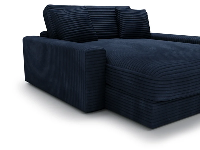 Fauteuil Elena – Grand Fauteuil 160 cm en Velours Côtelé | Confort XXL