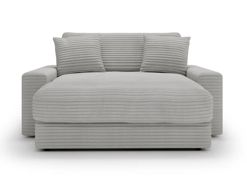 Fauteuil Elena – Grand Fauteuil 160 cm en Velours Côtelé | Confort XXL