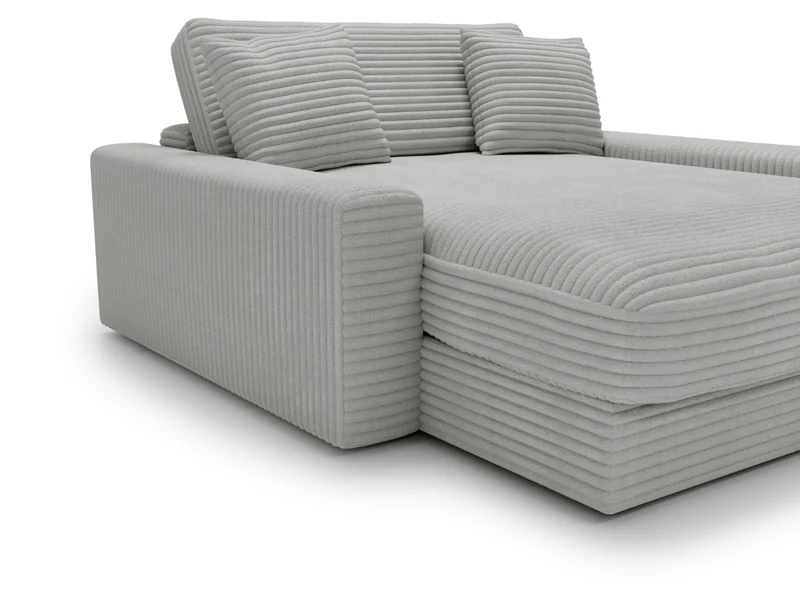 Fauteuil Elena – Grand Fauteuil 160 cm en Velours Côtelé | Confort XXL