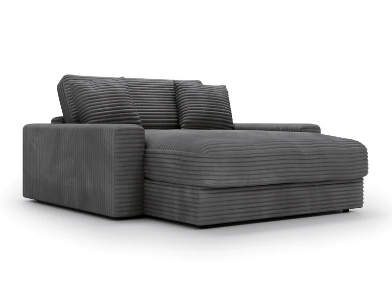 Fauteuil Elena – Grand Fauteuil 160 cm en Velours Côtelé | Confort XXL