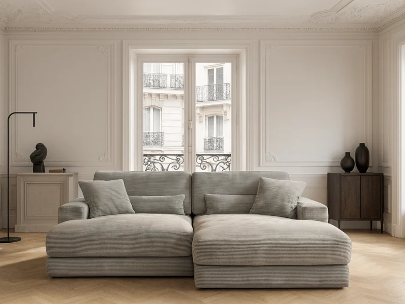 Canapé d’Angle FELICIA – Profondeur XXL & Confort Premium