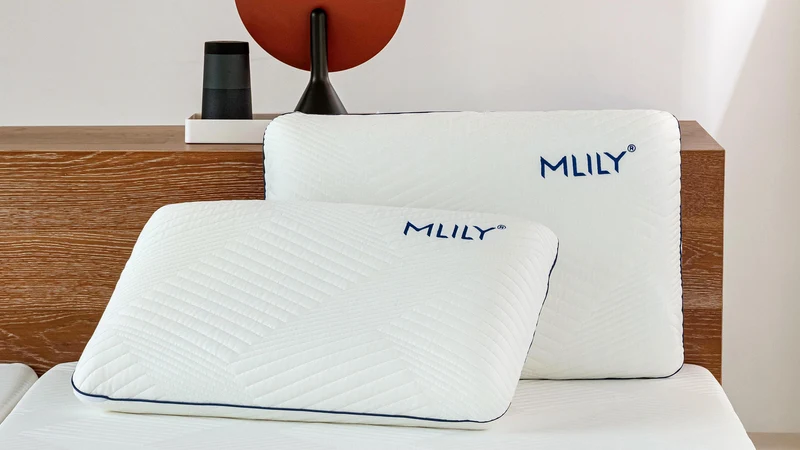 MLILY Noto | Oreiller à mémoire de forme – 60 x 40 x 12 cm