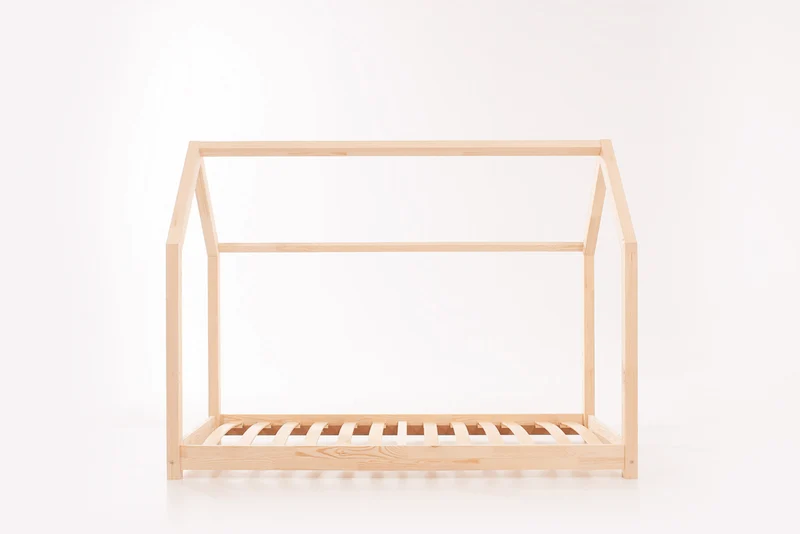 Lit cabane en bois massif FSC - Option tiroir • Freesia