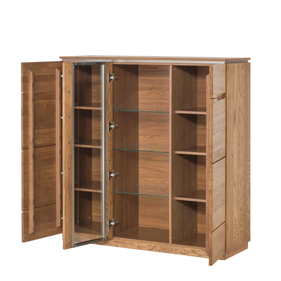 Vitrine en chêne MONTENEGRO 48 | LoftStory
