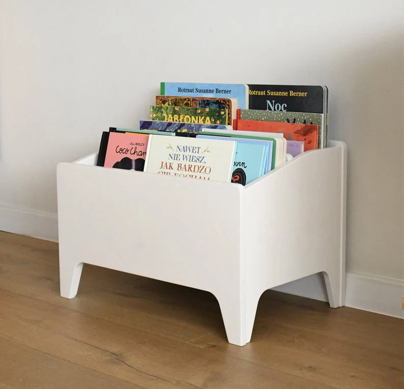 Coffre bibliothèque modulable en bois FSC • Oasis