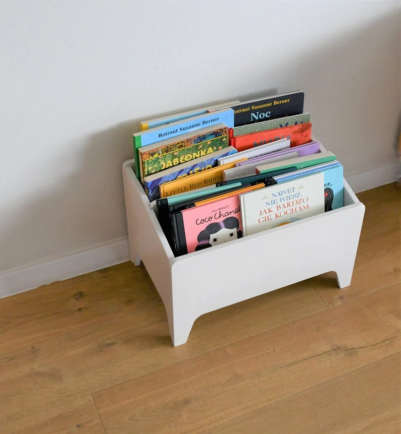 Coffre bibliothèque modulable en bois FSC • Oasis